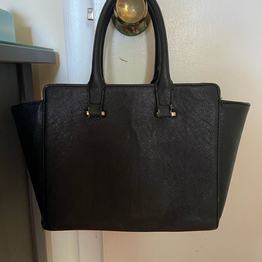 H&M Black Satchel Bag